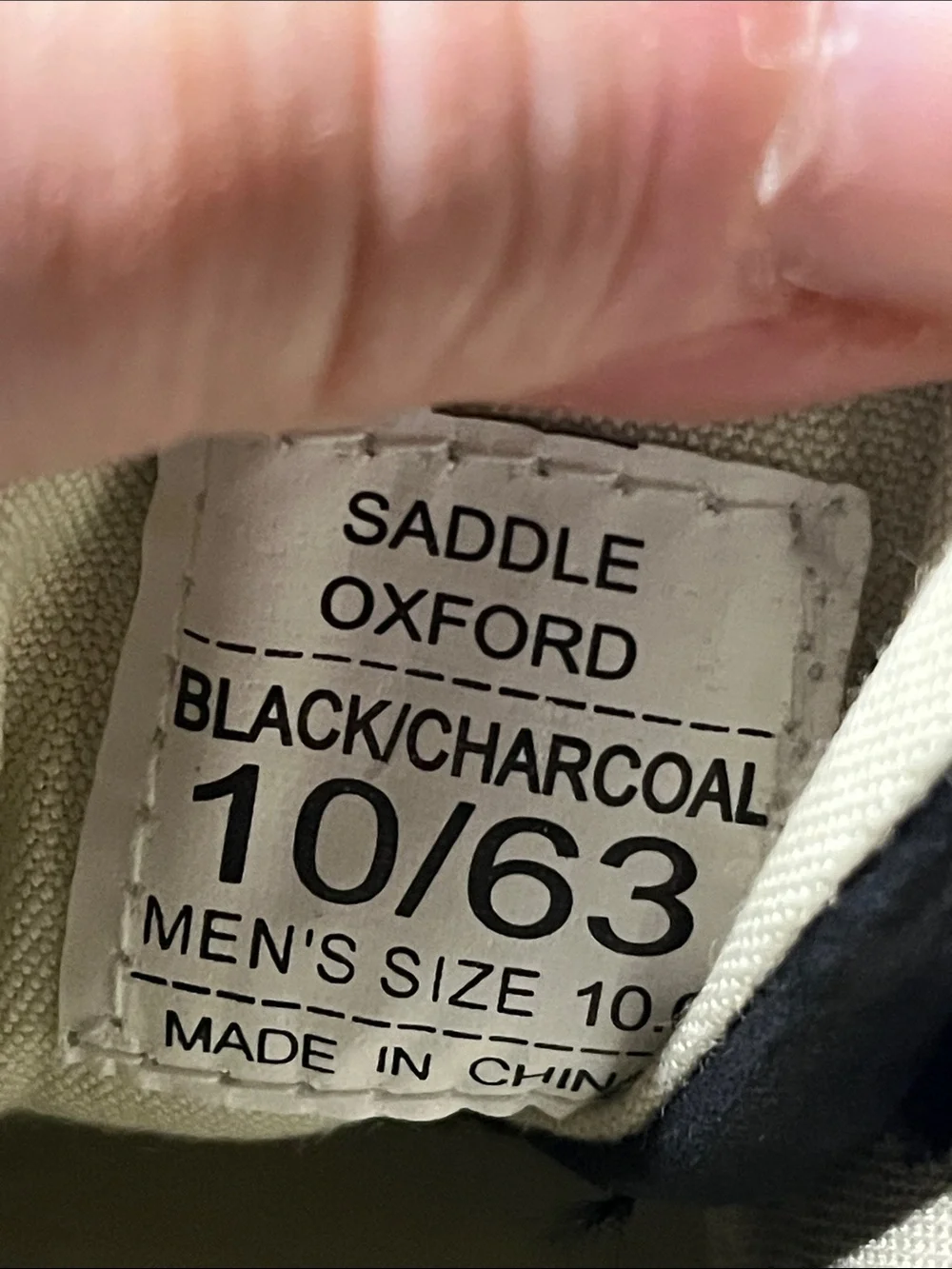 SeaVees saddle Oxford  charcoal Suede & wool Felt Casual Lace-Up Sneaker